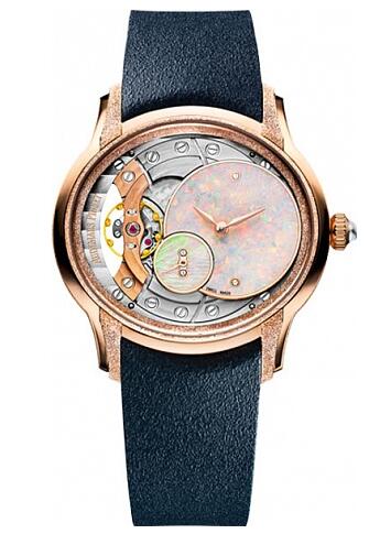 Review Replica Audemars Piguet 77244OR.GG.A034CA.01 Millenary OPAL DIAL Ladies watch